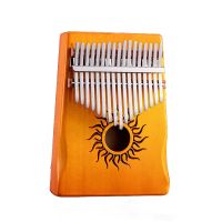 【YF】 17 21 Gauntlets Kalimba Musical Instrument Thumb With Accessory Wood