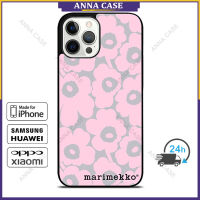 Marimekko 4422 กรณีโทรศัพท์มือถือ iPhone 14 Pro Max / iPhone 13 Pro Max / iPhone 12 Pro Max / Samsung Galaxy Note10 Plus / S22 Ultra ฝาครอบป้องกันการตก