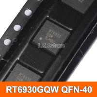 ชิปวงจรรวม QFN LCD RT6930 QFN-40 RT6930GQW 1ชิ้นของแท้ใหม่