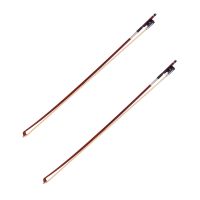 2X Black Octagonal Bow Children Playing Durable Violin Bow Musical Instruments 4/4 Portable Learn Practice Bow