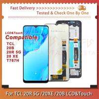 6.52 "ต้นฉบับสำหรับ TCL 20R 5กรัม20XE 30xe 20B T767H จอแสดงผล LCD TOUCH Digitizer สมัชชาเปลี่ยนมาตราศัพท์หน้าจอกรอบ20 R 5กรัมจอแอลซีดี