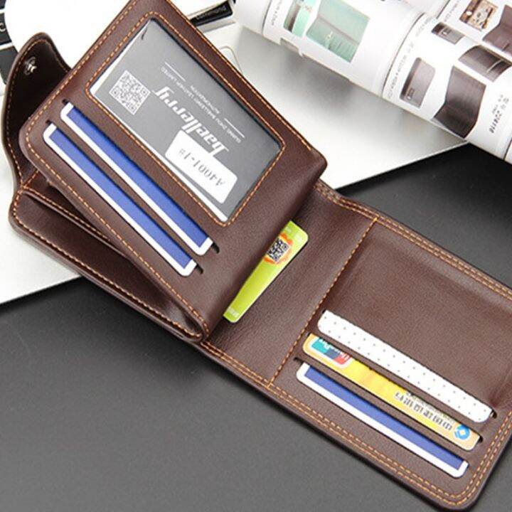 layor-wallet-กระเป๋าสตางค์ผู้ชายขนาดเล็กมีซิป-ซองใส่บัตรเครดิตกระเป๋าสตางค์ใส่เหรียญผู้ชายหนังทำมือแบรนด์หรูกระเป๋าถือคลัทช์สีดำ