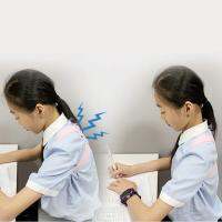 Smart Posture Corrector พร้อมเซนเซอร์เตือนการสั่นสะเทือน ที่พยุงหลังส่วนบนแบบปรับได้สำหรับเด็กผู้ชายและผู้หญิง