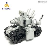 ? ของเล่นทางปัญญา BuildMOC compatible le high-tech mechanical metal slug series of building blocks toys MOC - 24110 chariots