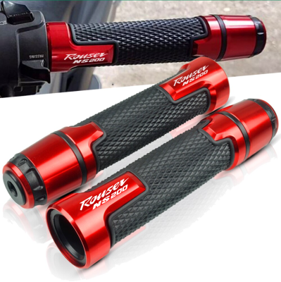 For Kawasaki Rouser NS200 RS200 Grip accessories Handlebar Grips Ends Motorcycle Accessories 7/8 "22mm Handle Grips Handle Bar Grips End 1