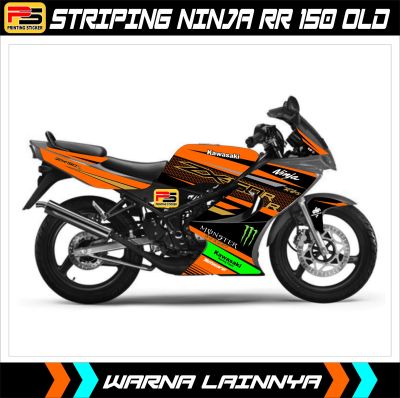 DECAL STRIPING NINJA RR 150 KRR / KAWASAKI NINJA 150 RR-KRR LIVERY KRT