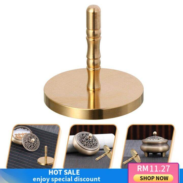 VORCOOL Xiangzhuan Ash Agarwood Brass Incense Tool Press Mould Tools