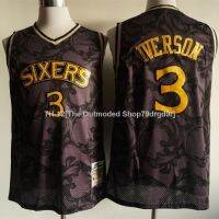 ✗ Classic Hot Sale No. 76 People 3 Iverson Jersey Black Diamond Embroidered Basketball Uniform Men 724797