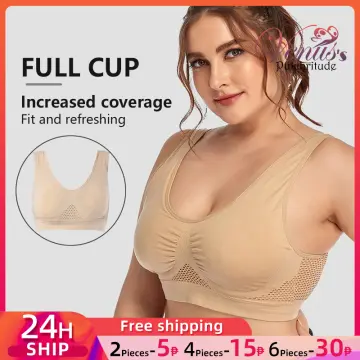 Sports Bras for Women Sports Bra with No Steel Ring Thin and Shockproof  Yoga Gathered U Back Bra (Beige, S) at  Women's Clothing store