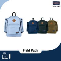 JanSport รุ่น FIELD PACK - กระเป๋าเป้ สะพายหลังใส่ Laptop ได้ 15 นิ้ว JS0A4NV5 มีช่องใส่ขวดน้ำ 2 ช่อง จุได้ 28 ลิตร