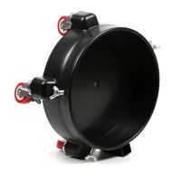 11.5 Inch Bucket Dolly Easy Push Removable Rolling Bucket Dolly 5 Roll Swivel Casters To Move 360 Degree Turning Black