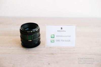 ขายเลนส์มือหมุน Helios 44-2 58mm F2 ใส่กล้อง nikon F DSLR ได้ทุกรุ่น โบเก้หมุนในตำนานจาก Russia  Serial 83455387 (infinity focus ไม่ได้)