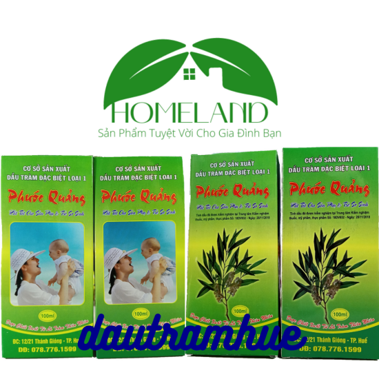 Tinh dầu tràm huế nguyên chất phước quảng 100ml 100% chiết xuất từ lá tràm - ảnh sản phẩm 1