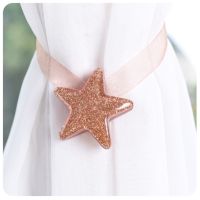 【CW】 Star Magnetic Curtain Buckle Silk Holder Tiebacks Shower Wall Hooks