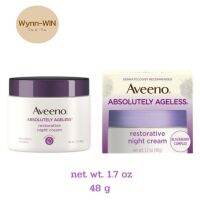 Aveeno Absolutely Ageless Restorative Night Cream (48 g) ครีมบำรุงผิวลดเลือนริ้วรอยแห่งวัยสำหรับกลางคืน