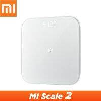 Original Xiaomi Mijia Scale 2 Bluetooth 5.0 Smart Weighing Scale Digital Led Display Works with Mi fit App for Household Fitness Electrical Connectors