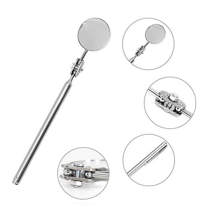 30mm Circular Retractable Tool Universal Mirror Inspection Rotation