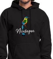 Nicaragua Kingfisher Graphics Design Fleece Hoodie MenS Fashion Casual Customizable Hoodie Sweatshirts Size Xxs-4Xl