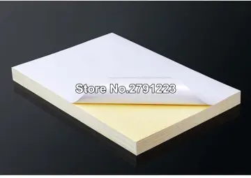20 sheets of kraft paper DIN A4 white 180g