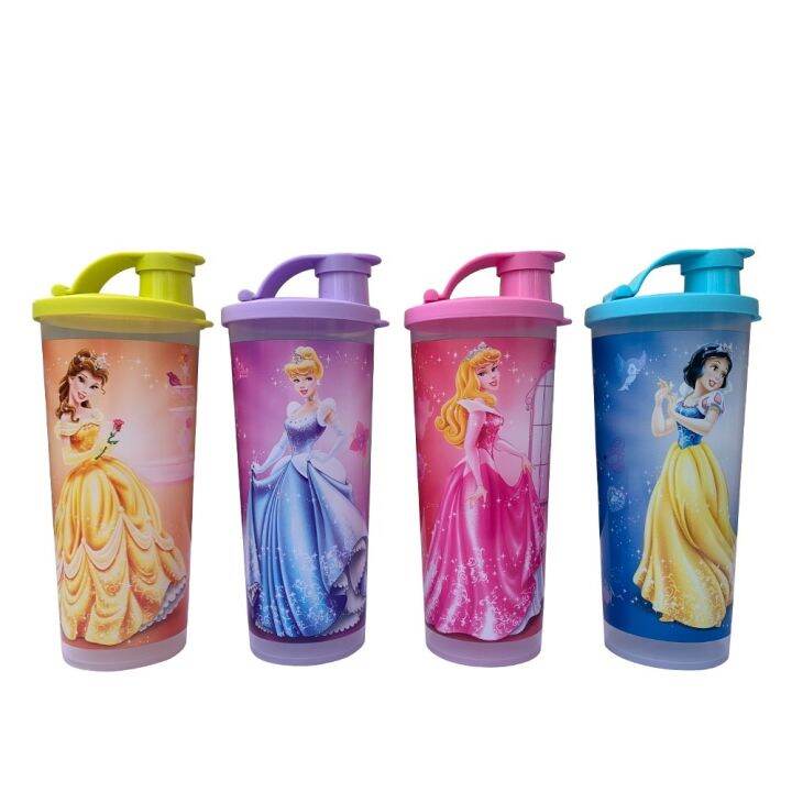 Tupperware Disney Princess Tumbler 1 set 4pcs | Lazada