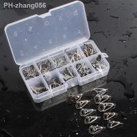 Htdob 80Pcs 10 Sizes Freshwater Fishing Rod Guide Stainless steel Tip Repair Kit Eye Ceramic Ring Portable Fishing Rod Tool Box