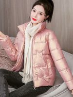 利Winter Coats Womens 2023 Slim Female Coats Thickened Short Jacket Korean Style Stand Collar Outerwear Roupas Femeninas LM009