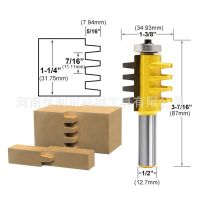 1/2or 1/4 6mm 8mm shank Cone tenon knife router bits เครื่องตัดไม้งานไม้กัดเครื่องตัดเราเตอร์บิต