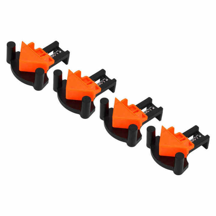 คลิปหนีบมุมขวาแบบสปริงปรับได้ทนทานประหยัดแรงงาน90องศา-pro-corner-clamps-set-for-cabinet-making