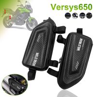 สำหรับ Kawasaki Versys 650 1000 Vulcan S 650 CC Ninja 400 650 300รถมอเตอร์ไซด์ ZX10R ดัดแปลงกระเป๋าถือทรงแข็งข้าง