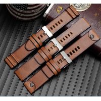 Genuine Leather Watch Strap for Diesel DZT2002 DZ4343 DZ7417 DZ7406 DZ7408 DZ4476 22mm 24mm 26mm Men Retro Wrist Band Braceletby Hs2023