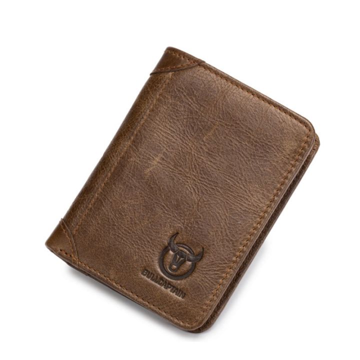 bullcaptain-genuine-leather-men-short-wallet-fold-business-money-bags-male-driver-license-purse-credit-card-holder-clutch-jyb013