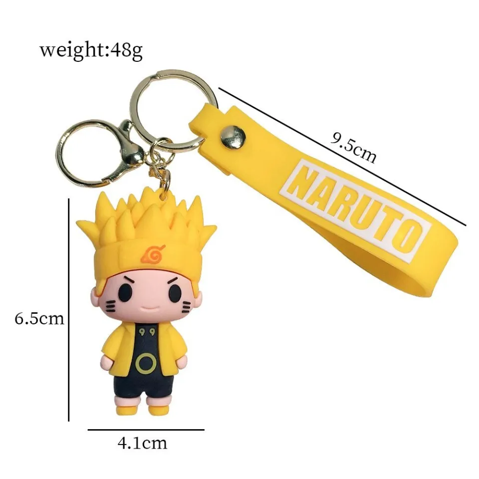 Naruto Keychain Kakashi Keychain Naruto Key Pingente Desenho