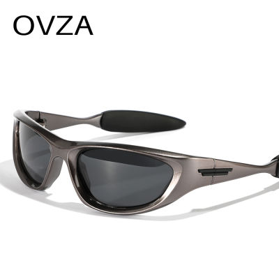 OVZA 2023แว่นตากันแดดผู้ชายกีฬาแฟชั่นใหม่แว่นตาขี่จักรยานผู้หญิงสไตล์พังค์ S1050