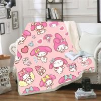 Funny and Lovely Cartoon Cozy Premium Fleece Blanket 3D Printed Sherpa Blanket on Bed Home Textiles 14