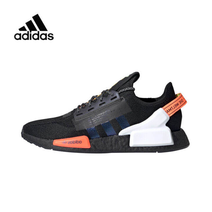 ของแท้พิเศษ-adidas-nmd-r1-v2-mens-and-womens-sports-sneakers-a140-รองเท้าวิ่ง-the-same-style-in-the-mall