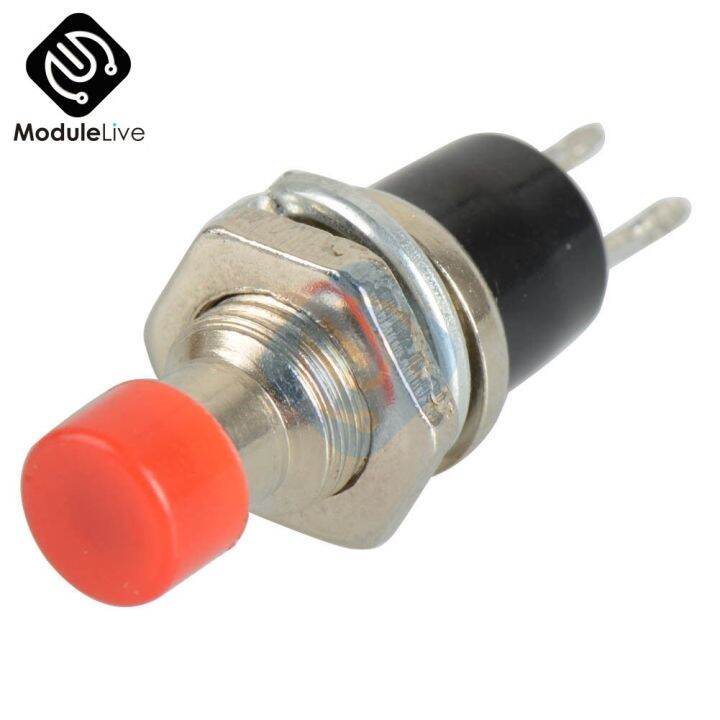 1PC Red PBS-110 Lockless ON/OFF Push button Switch Press The Reset ...