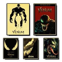 ♈☂ โปสเตอร์ แบบติดผนัง รูปภาพยนต์ Venom สไตล์วินเทจ สําหรับตกแต่งบ้าน