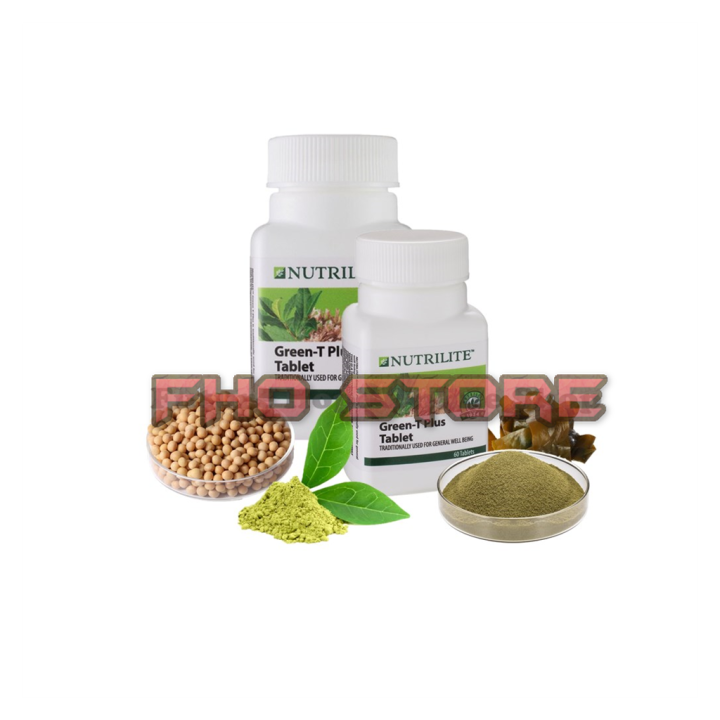 Amway Nutrilite GreenT Plus Tablet 60 Tab BodyKey Body Key Weight