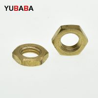 Brass Hexagon Thin Nuts M8 M10 M12 M14 M16 GB808