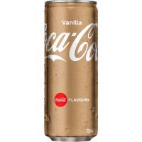 Coca-cola coke vanilla 320ml. 6 can โค้กวนิลา หอมกลิ่นวนิลา อร่อยซ่า 320ml 6 กระป๋อง