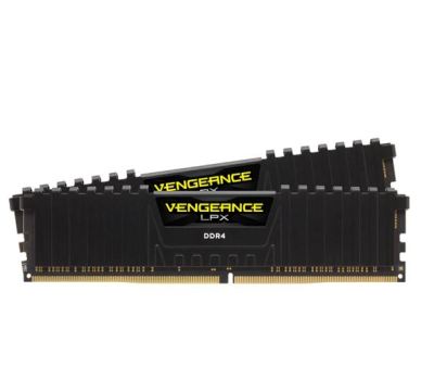 32GB (16GBx2) DDR4 3200MHz RAM (หน่วยความจำ) CORSAIR VENGEANCE LPX (BLACK) (CMK32GX4M2E3200C16)