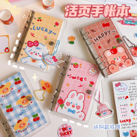 น่ารักอะนิเมะหลวมใบม้วนวารสารโน๊ตบุ๊ค Kawaii Notepad วางแผนสีภายในญี่ปุ่นเครื่องเขียนสำหรับสาวไดอารี่โน๊ตบุ๊ค