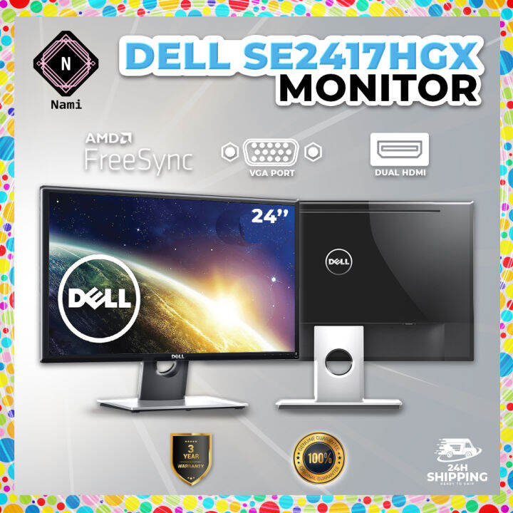 Dell SE2417HGX 24 Full HD 1ms FreeSync LED Gaming Monitor (1920 X 1080 ...