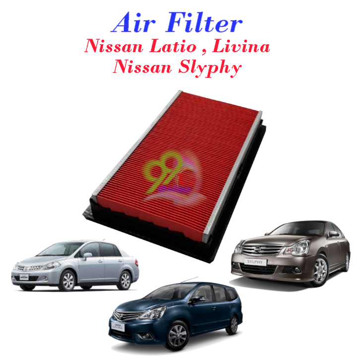 Air Filter Nissan Latio Nissan Livina Nissan Slyphy Lazada