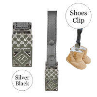 SHOES CLIPS (Silver-Black) ที่หนีบรองเท้าหรือสิ่งของกับรถเข็น