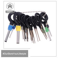 HITN 18PCS Car plug Terminal ถอดชุดเครื่องมือชุดกุญแจ PIN อุปกรณ์ยานยนต์