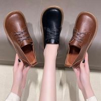 ✳  Womens Loafers Shoes Female Sneakers Clogs Platform Round Toe Soft Shallow Mouth Oxfords All-Match Flats British S