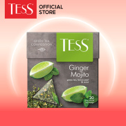 Trà xanh Tess Ginger Mojito vị bạc hà và chanh 20 gói hộp