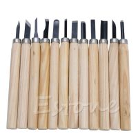 【】 zsdcpt 12pcs Professional Wood Carving Chisel Couteau Tool Set Gouges du Bois Dropshipping