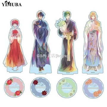 15CM Anime Akatsuki no Yona Figure Yona Yona Son・Haku Yun Kijia Cosplay  Acrylic Stand Model Standing Sign Toy Fans Collecting Gi